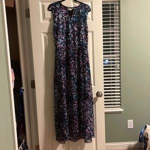 Floral strappy tank dress nwt dress